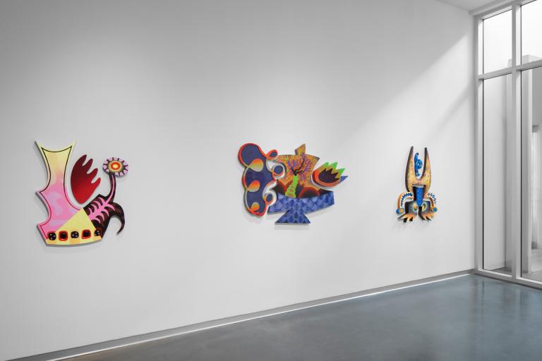 installation view of Jana Cariddi exhibition