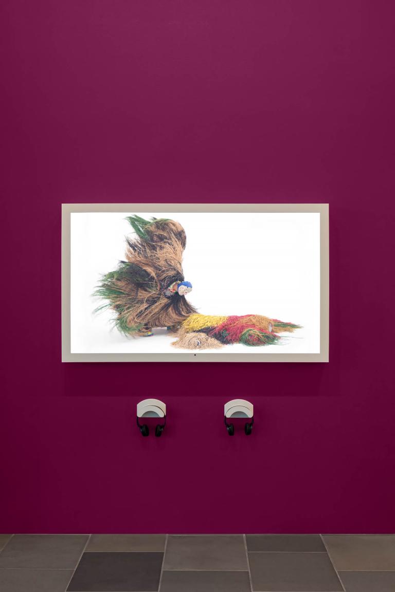 installation view of Personified exhibition