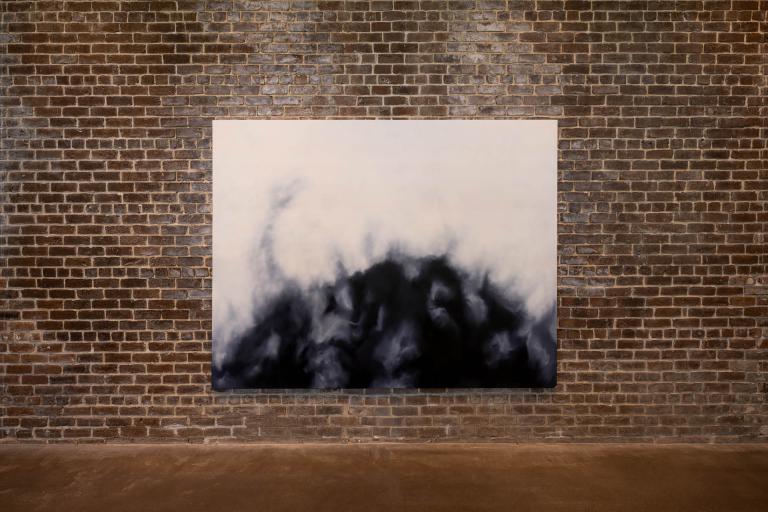 installation view of Anish Kapoor exhibition