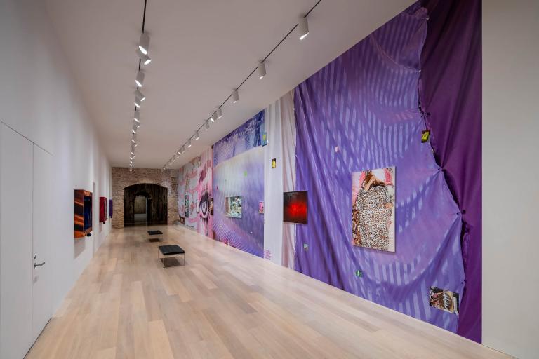 installation view of Farah Al Qasimi exhibition