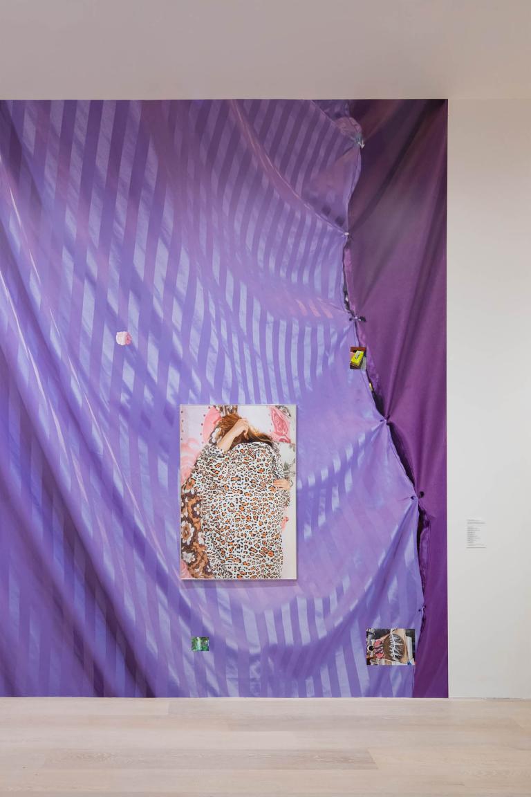 installation view of Farah Al Qasimi exhibition