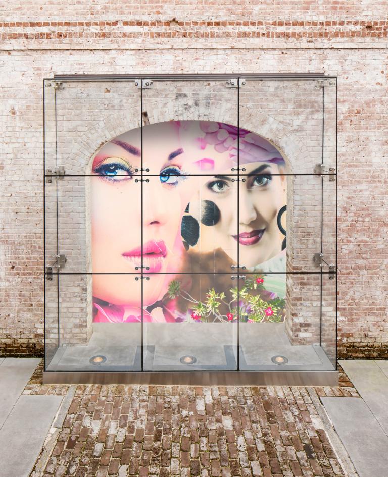 installation view of Farah Al Qasimi exhibition