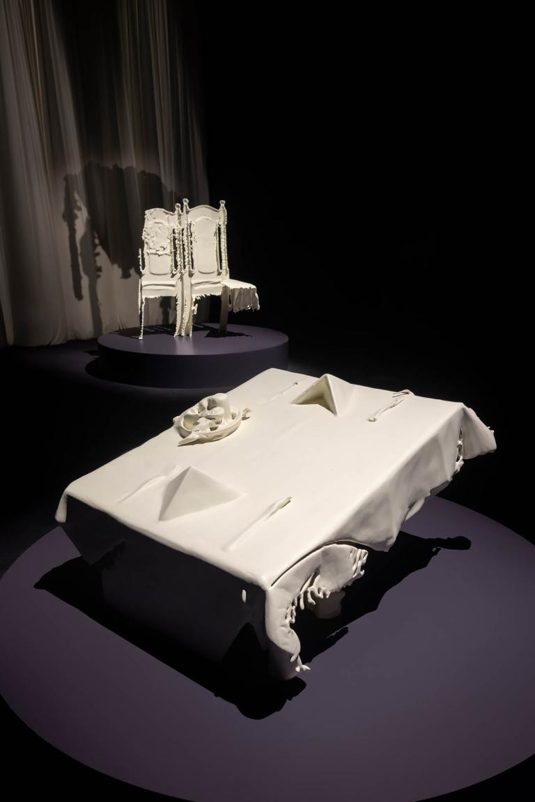 installation view of Lap See Lam exhibition