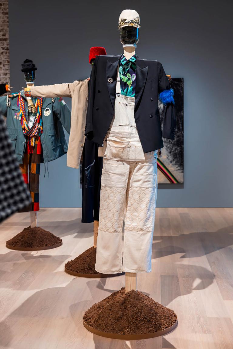 installation view of Tremaine Emory exhibition of 