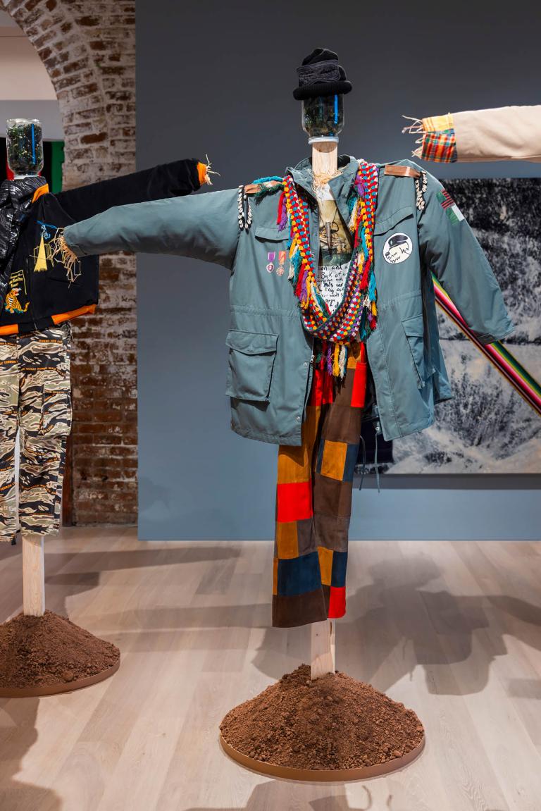 installation view of Tremaine Emory exhibition 