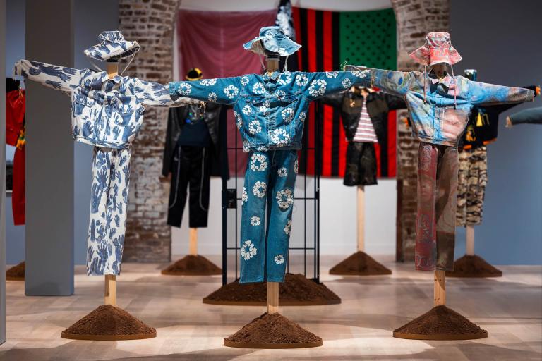 installation view of Tremaine Emory exhibition 