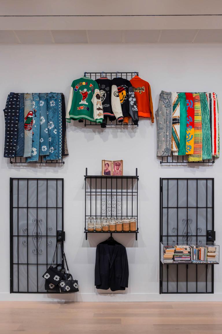installation view of Tremaine Emory exhibition 