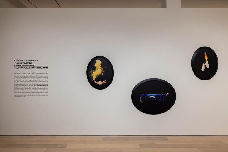 installation view of Charlesworth exhibition