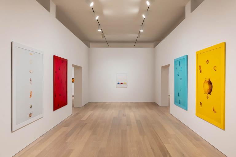 installation view of Charlesworth exhibition
