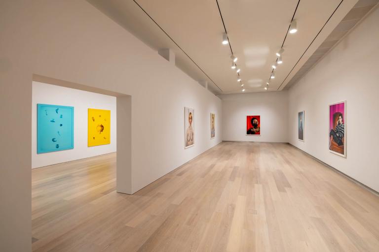 installation view of Charlesworth exhibition